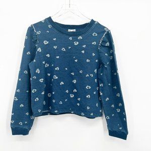 Splendid Girls Size 14 Leo Love Long Sleeve Sweatshirt